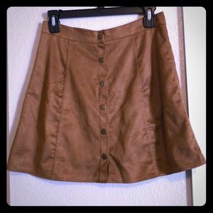 Velvet skirt